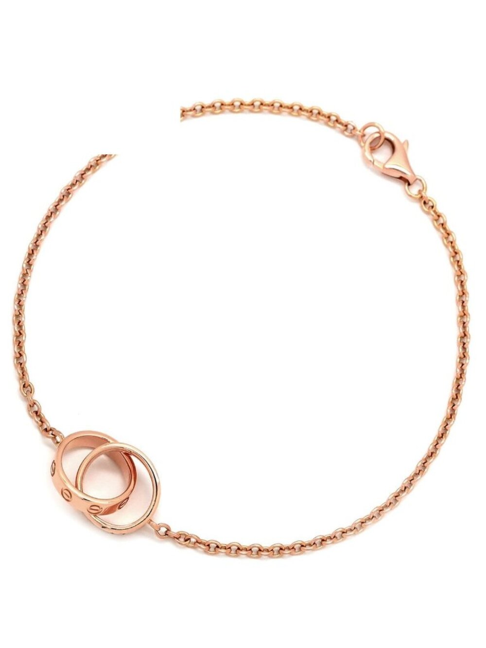 Cartier Bracelet Baby Love Pink Gold 18K PG RG Rose
